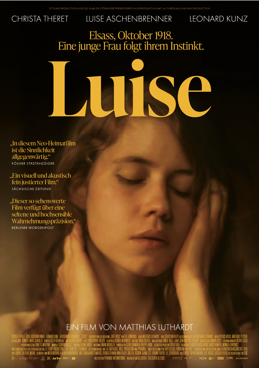 Plakat zum Spielfilm Luise von Matthias Luthardt